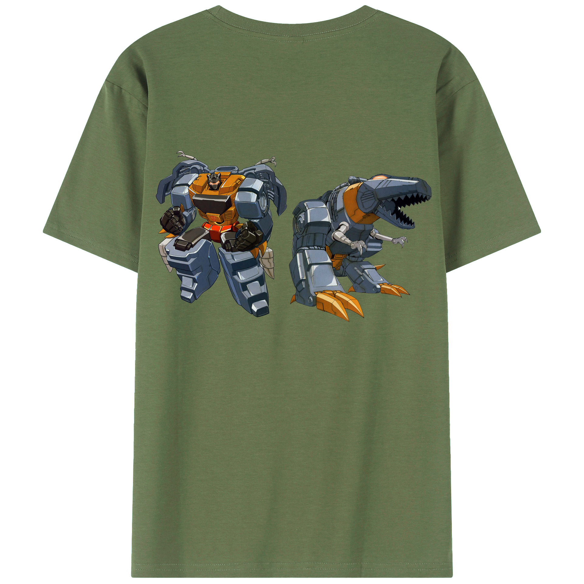 （画像用）  綿100％ メンズ半袖Tシャツ（バックプリント） 通気性